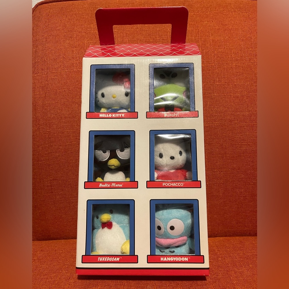 Hello Kitty 50th Anniversary Mini Plush Set